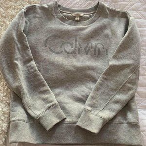 Grey Calvin Klein Crewneck Sweater